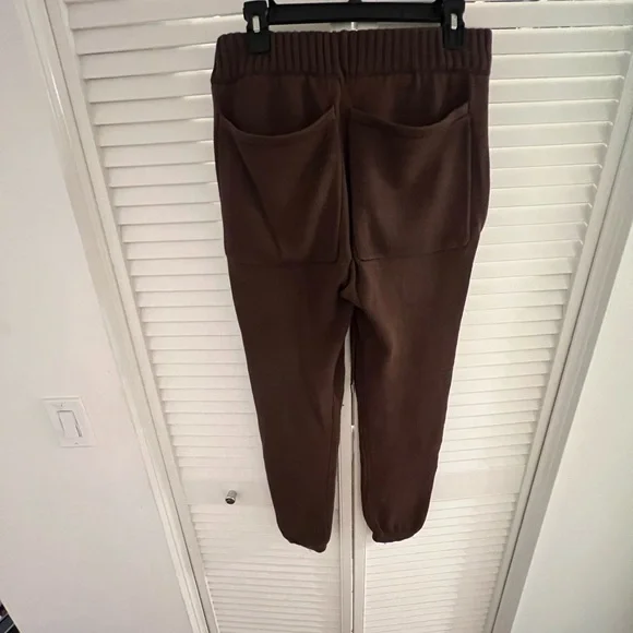 RHUDE Brown Cashmere Sweatpants